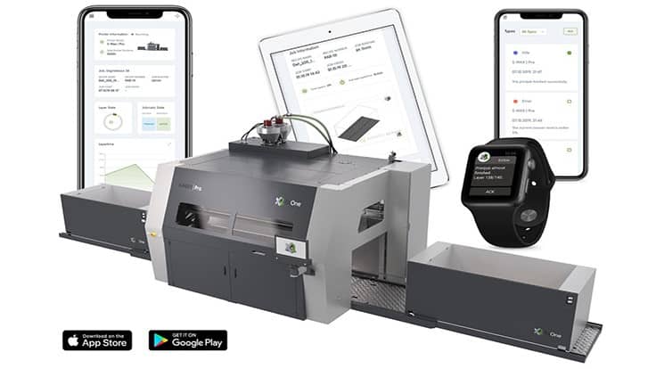 ExOne launches app to monitor industrial 3D printers